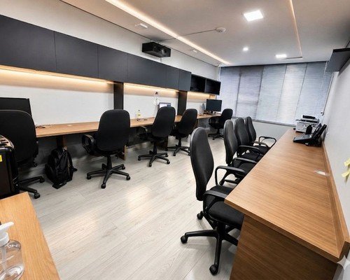 Sala para times e operações